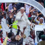 Papa, secondo giorno in Kenya